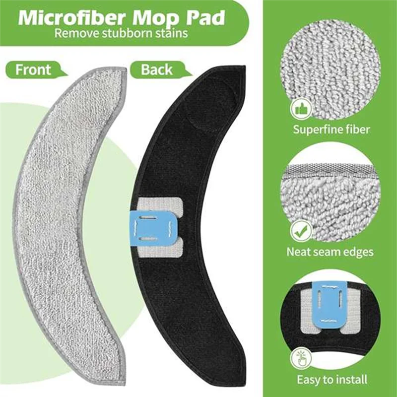 A24P 10 Pcs For Irobot Roomba Combo J7+ J9+ Sweeping Robot Main Side Brush Mop Filter