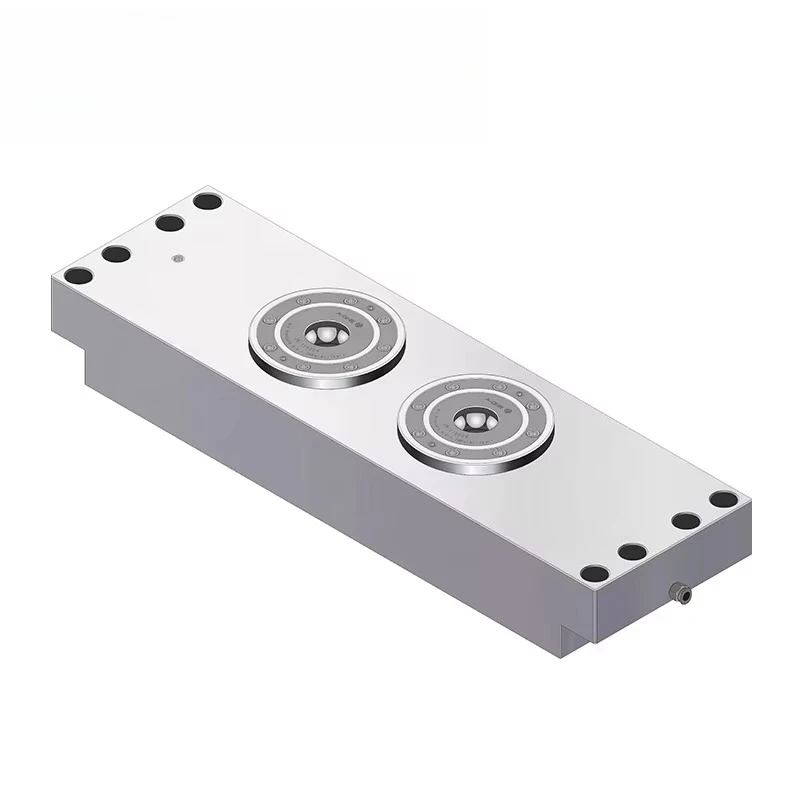 Mandrino a punta zero AMF assemblato su blocco quadrato CNC