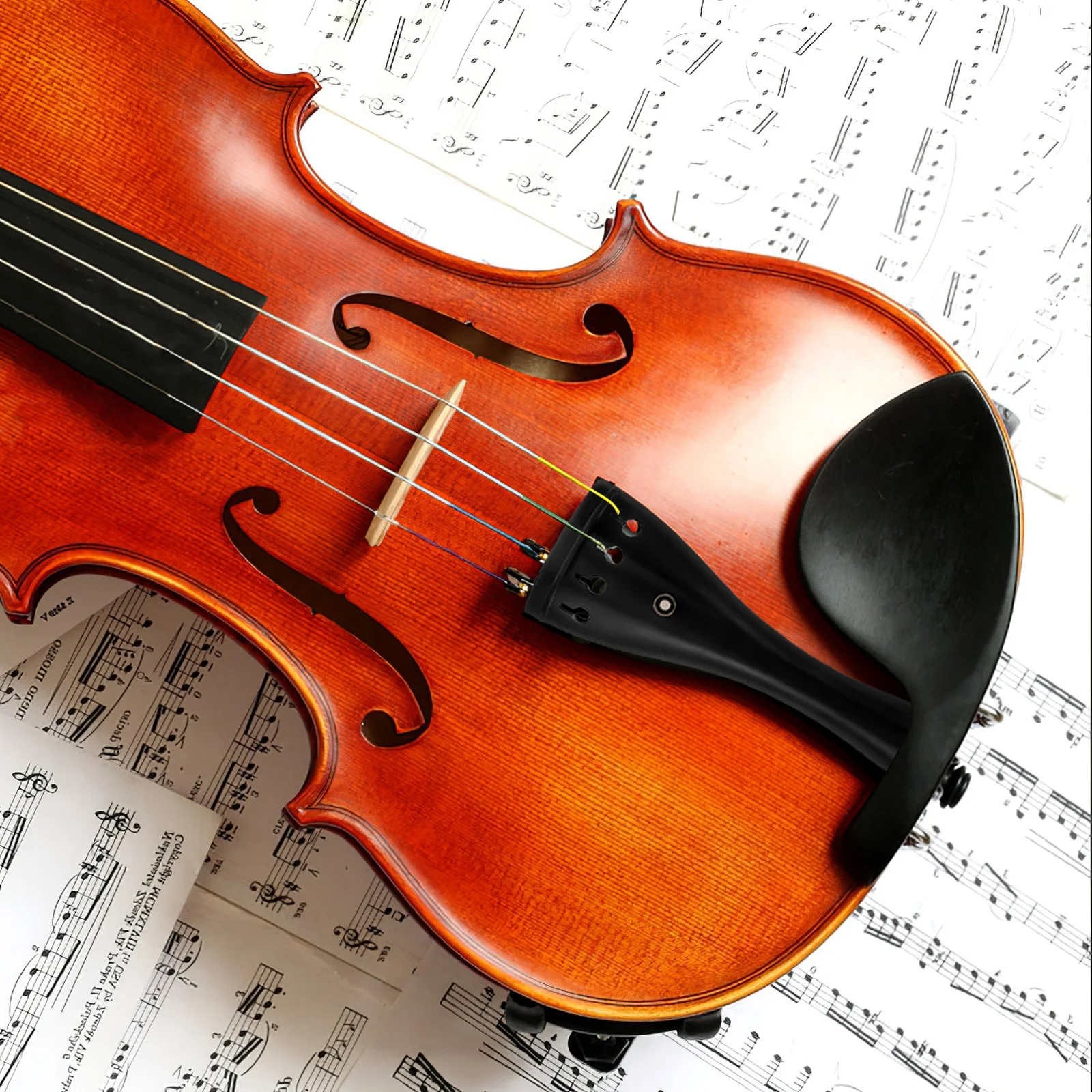 الكمان الذيل أجزاء التشيلو حبل الأبنوس الأصابع الملحقات لتقوم بها بنفسك عدة أداة سوداء و