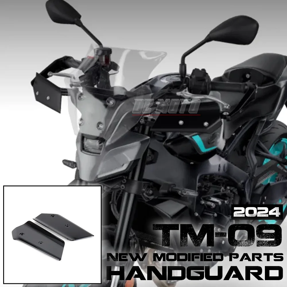 

MT09 New Motorcycle Acrylic Handlebar Handguard Shield Hand Guards Protector For YAMAHA MT09 MT 09 MT-09 SP MT09SP 2024