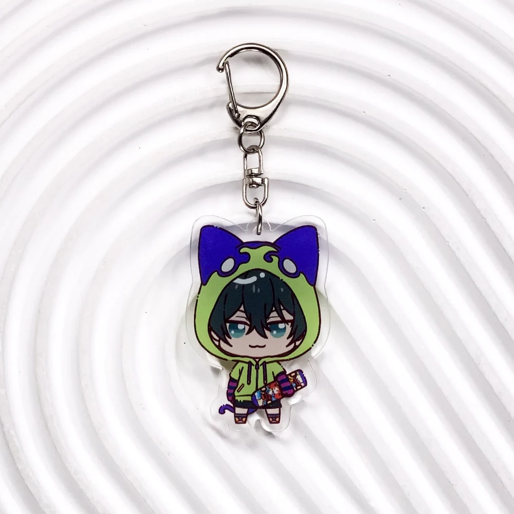 شخصيات أنيمي SK8 إنفينيتي سلسلة مفاتيح مصنوعة من الأكريليك اكسسوارات Kawaii حقيبة سحر الإبداعية على ظهره قلادة كيرينغ هدايا للأصدقاء