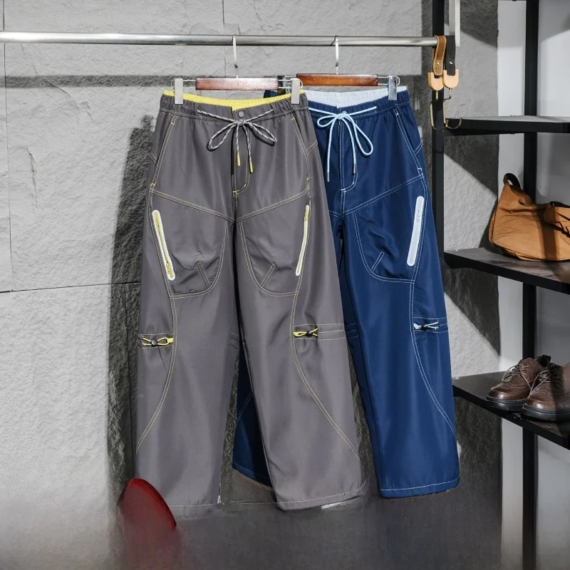 

Спортивные брюки из софтшелла на открытом воздухе, мужские осенне-зимние брюки с шнурком, износостойкие, тихое, дышащие, с манжетами