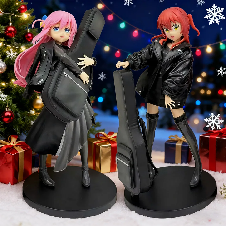 20 centimetri Anime Bocchi The Rock Gotoh Hitori Kita Ikuyo Abbraccio Il Qin Action Figure Da Collezione Modello Giocattolo Regalo Di Natale Per Bambini Ragazza