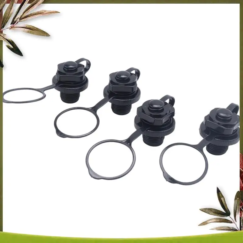 Reliable-4 Piece Boston Valve Replacement Universal Air Valve For Inflatable Raft Kayak Pool Boat Replacement