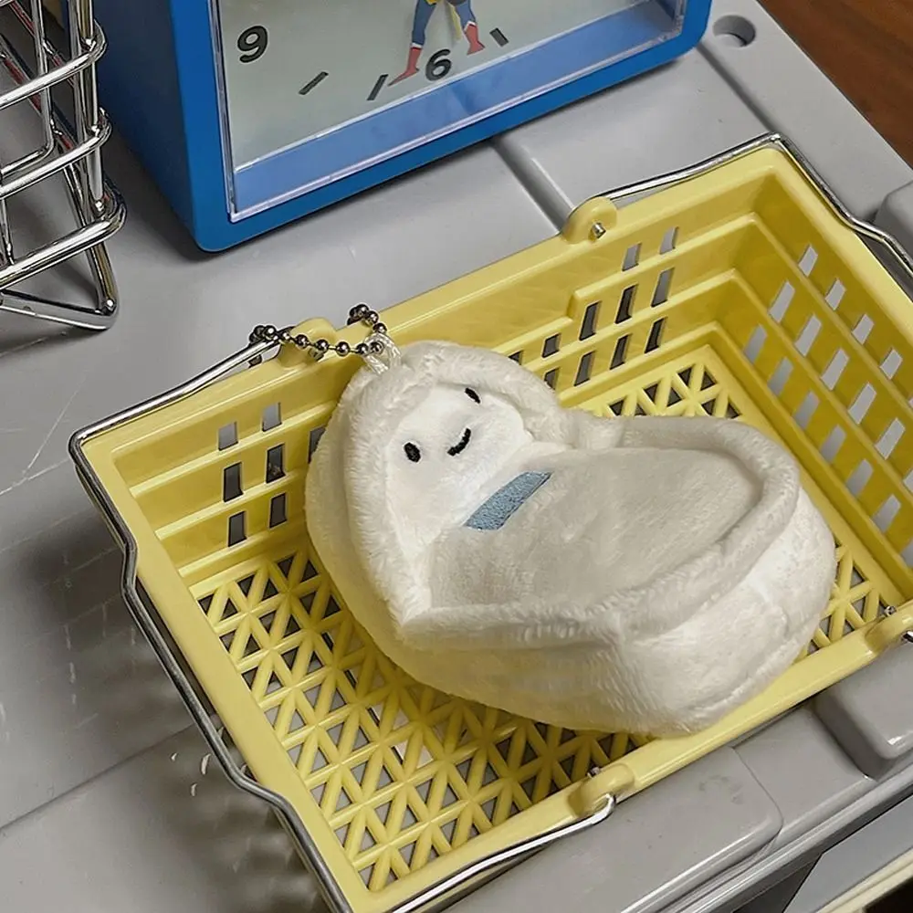 الملحقات دمية حقيبة الظهر المعدنية زخرفة أنبوب مغناطيس الثلاجة ملصق معلق دمية نموذج صغير مضحك المفاتيح مفتاح حامل