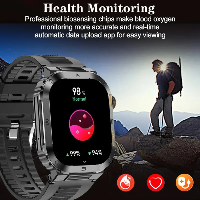 Xiaomi Mijia Smart Watch Men Voice Assistant Bluetooth Call Sport Fitness Men\'s Watches Waterproof Heart Rate Monitoring Tracker
