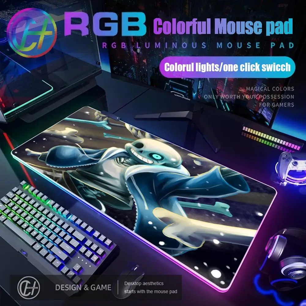

RGB MaiYaCa Undertale Game Mouse Pad Keyboard Mousepad lauge 1200X600 mm Desk Mat PC Gamer Office Carpet Home Table pad HYBXAXC