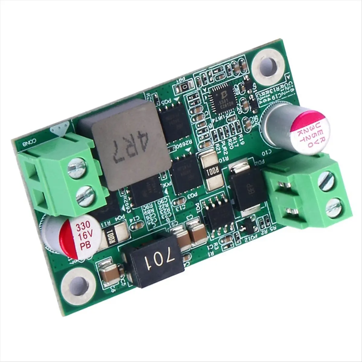Punctual- DC-DC Step-Down and Step-Up Voltage Regulator Power Supply Module DC9-36V to DC12V 8A Automatic Buck Boost Module