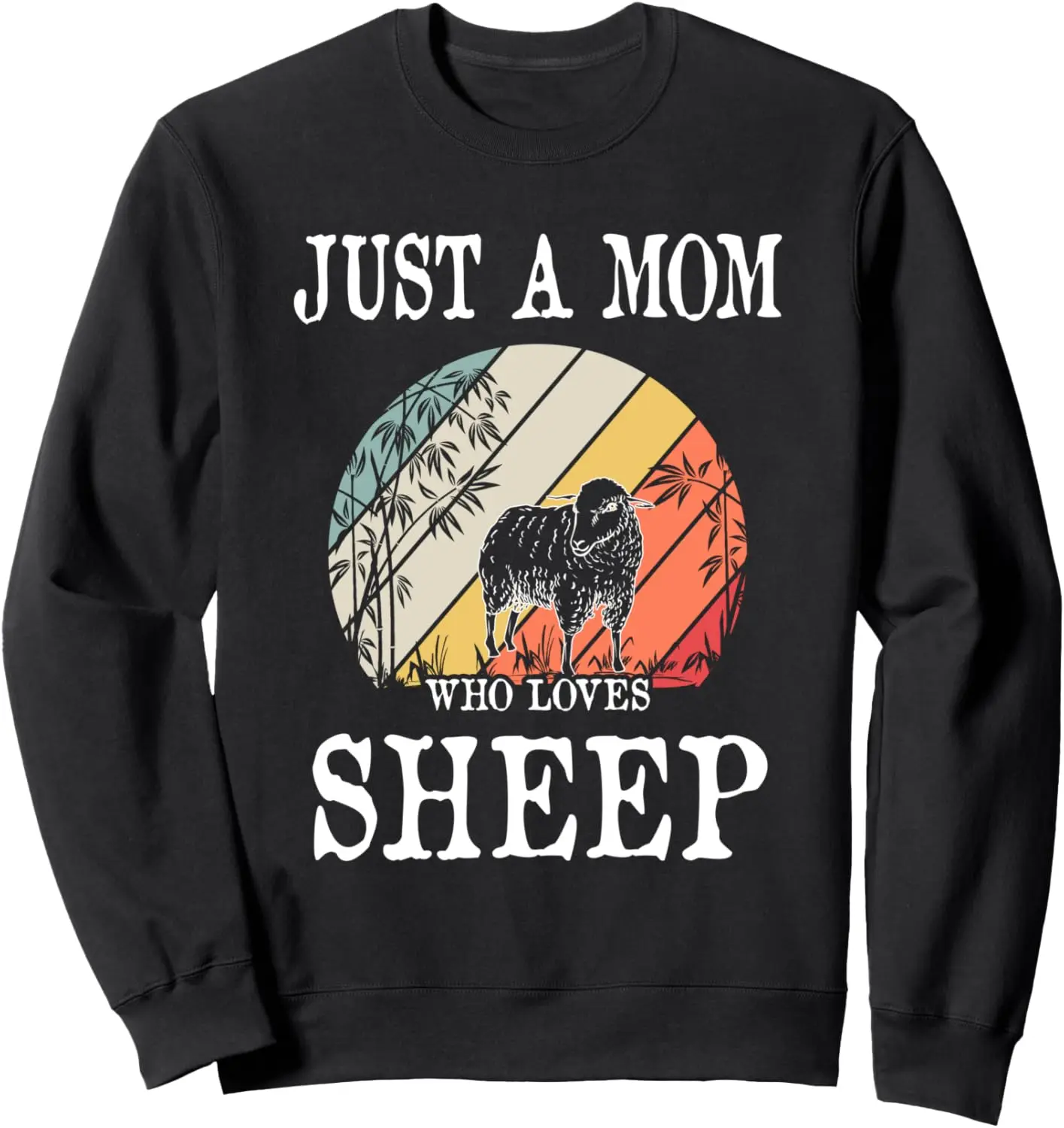 

Толстовка Just A Mom Who Loves Sheep