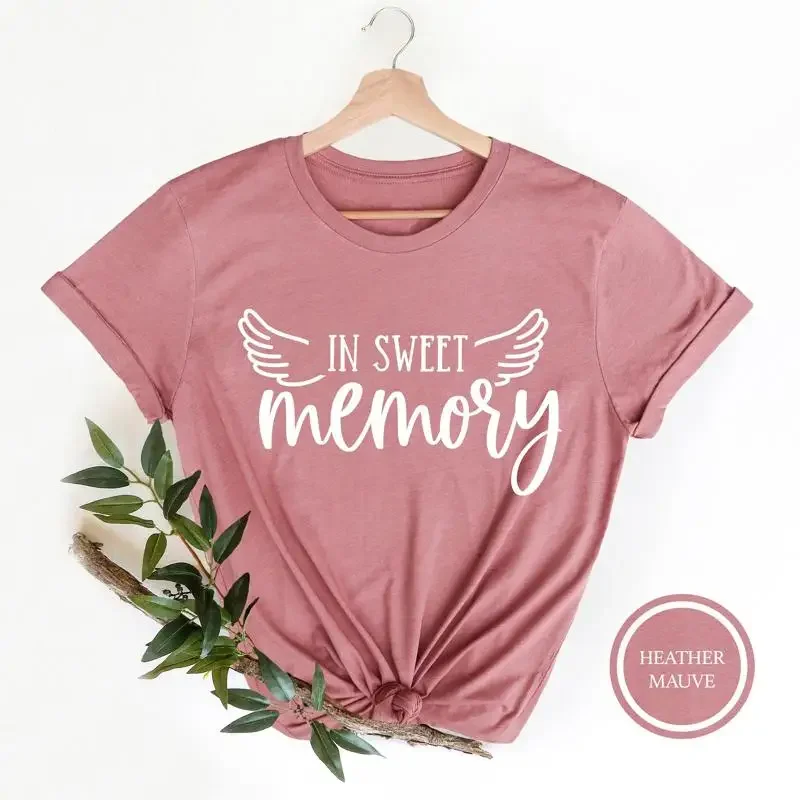 In Sweet Memory T Shirt Memorial Day Outfit Bereavement Rememberence S