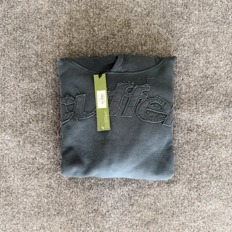 Moda estilo de rua moletom hip hop masculino/feminino manga comprida hoodies qualidade algodão agasalho verde escuro pulôver topos