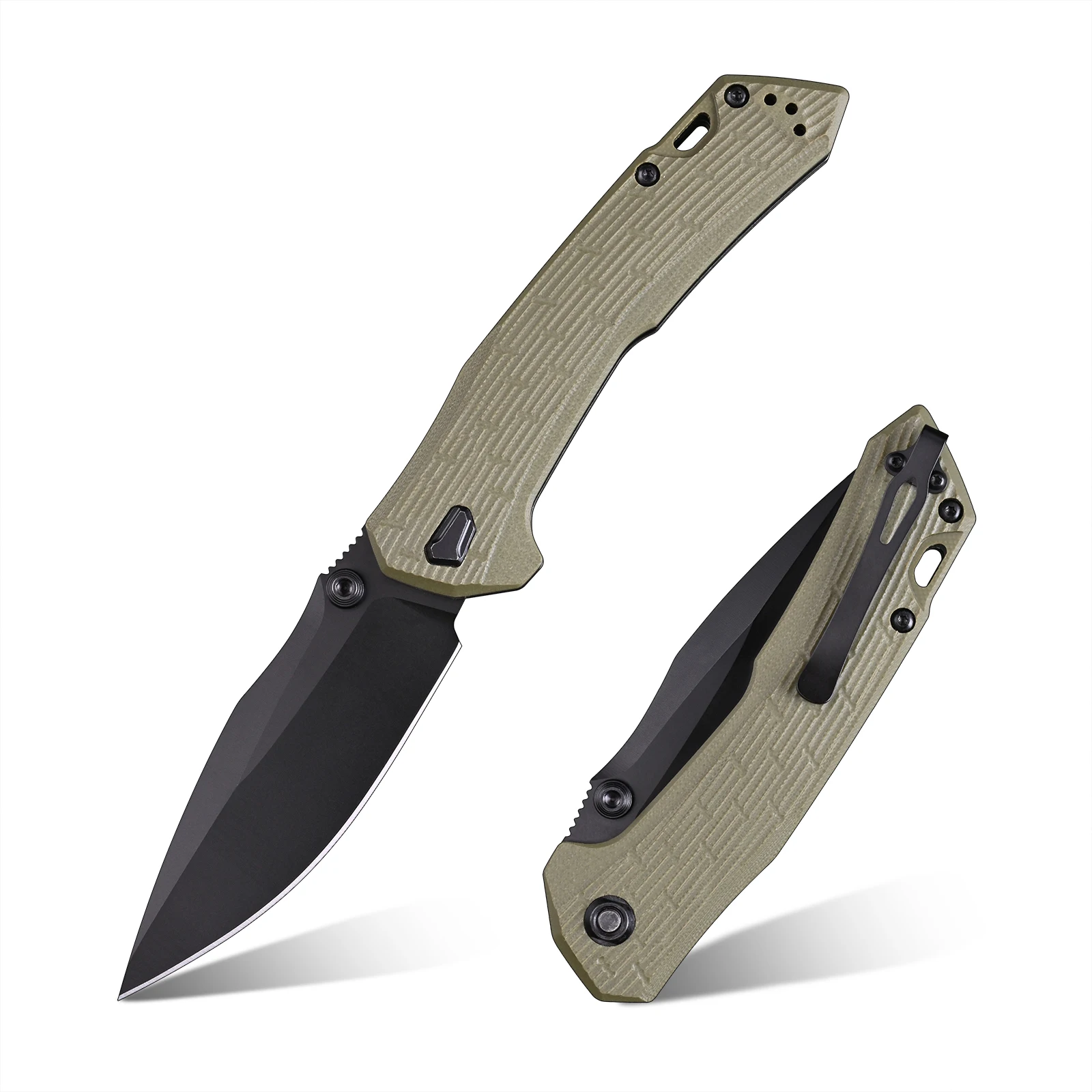Survival Knife Full Tang - Folding Cutting Tool 0203 with G10