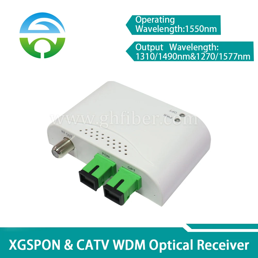 XGSPON&CATV WDM Optical Receiver Triplexer Minimode 1270/1577nm