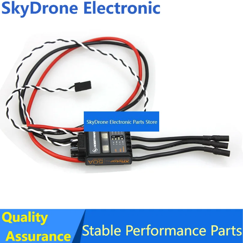 SkyDEl2pcs/Box Hobbywing XRotor Pro 50A 4-6S Brushless speed controller ESC Multi-Rotor Aircaft DIY For RC Drone Helicopter