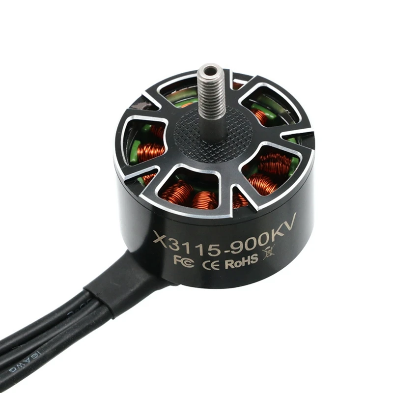 Moteur sans balais X3115 pour importateur de course FPV RC multirotor 6S, accessoires de bricolage, 4 pièces