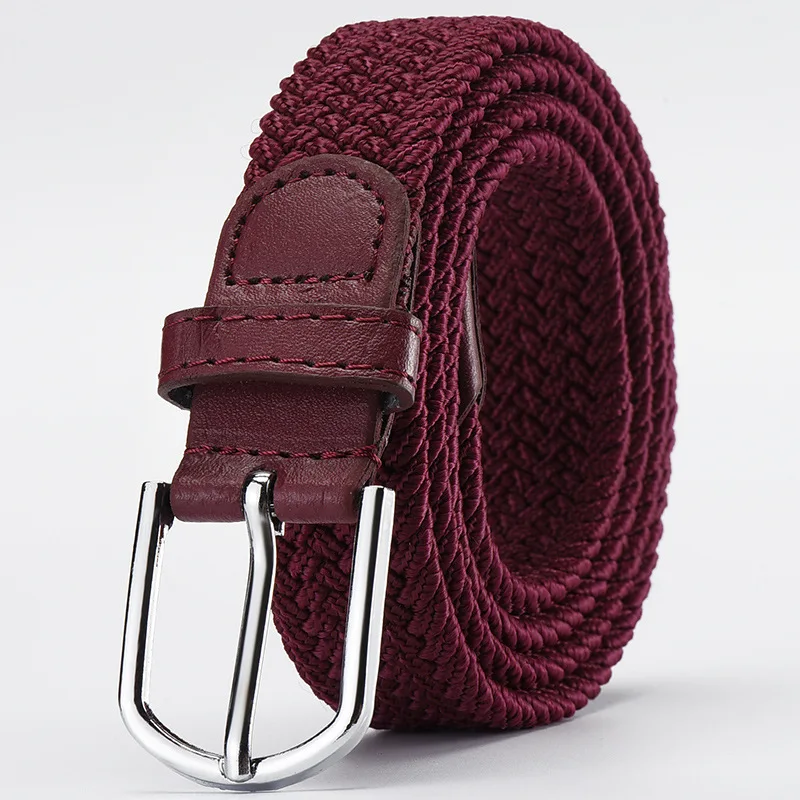 Modischer, elastischer, geflochtener Damengürtel im koreanischen Stil, robustes, geflochtenes Design, vielseitiger dekorativer Gürtel für Studenten, Unisex – Detail 16