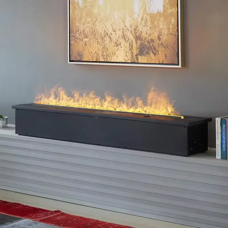 Hot Selling Simulated Modern Electric Fireplace with Remote Control Insert for Indoor Interior Decoration