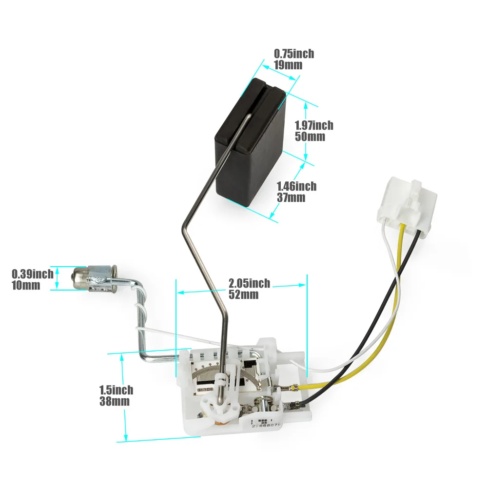 17630S84316 17630-S84-316 오일 레벨 센서 연료 탱크 플로트 연료 게이지 송신 장치 (아큐라 CL TL, 혼다 어코드 1998-2002 용)