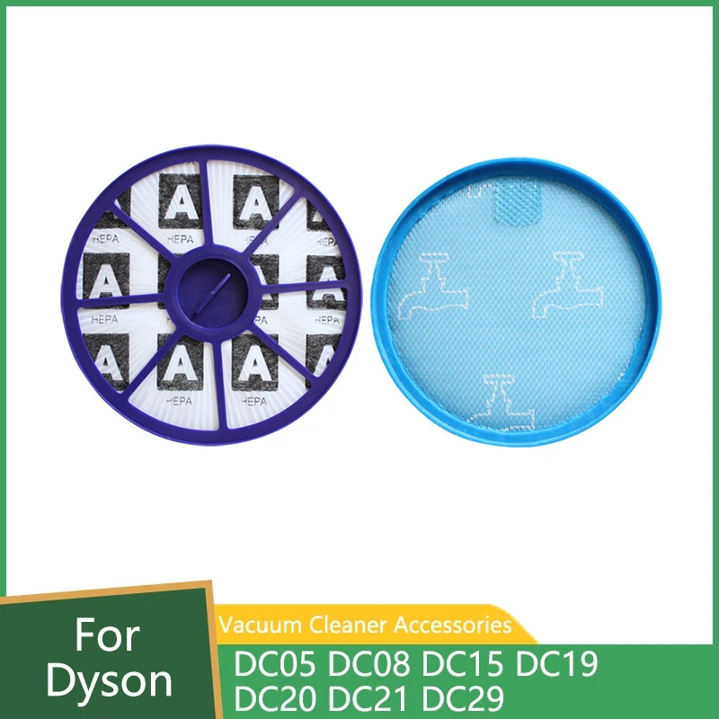 Przedni tylny filtr HEPA do Dyson DC05 DC08 DC15 DC19 DC20 DC21 DC29 Post Pre-Filter, górny dolny silnik odkurzacza Część zamienna