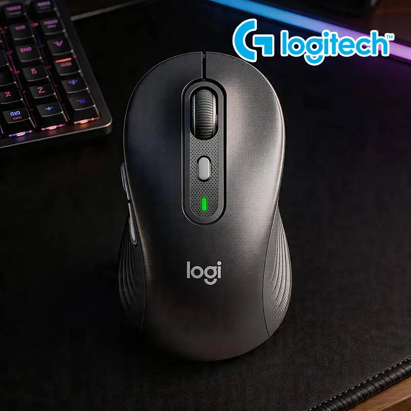 

Мышь Logitech M750 для офиса — точное оптическое отслеживание, легкое переключение между 3 устройствами, резиновые боковые накладки, незаменима для повышения эффективности работы
