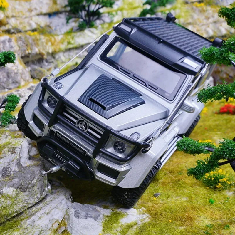 

1:24 G550 Adventure Version Alloy Simulation Car Model Sound And Light Pull Back Toy Off Road Vehicle Boys Collection Decoration