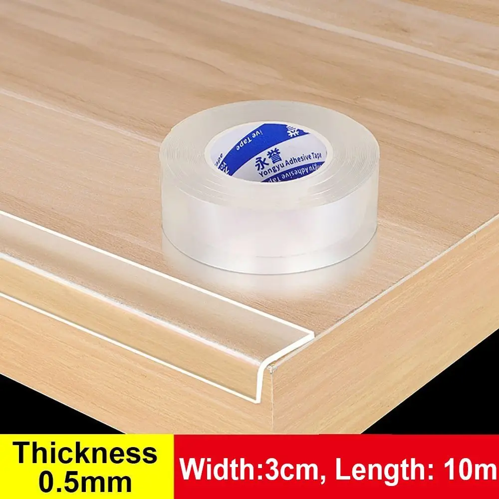 

Collision Proof Table Edge Guard Tape Transparent Self Adhesive Protective Strip Thickened Soft Furniture Corner Bumper