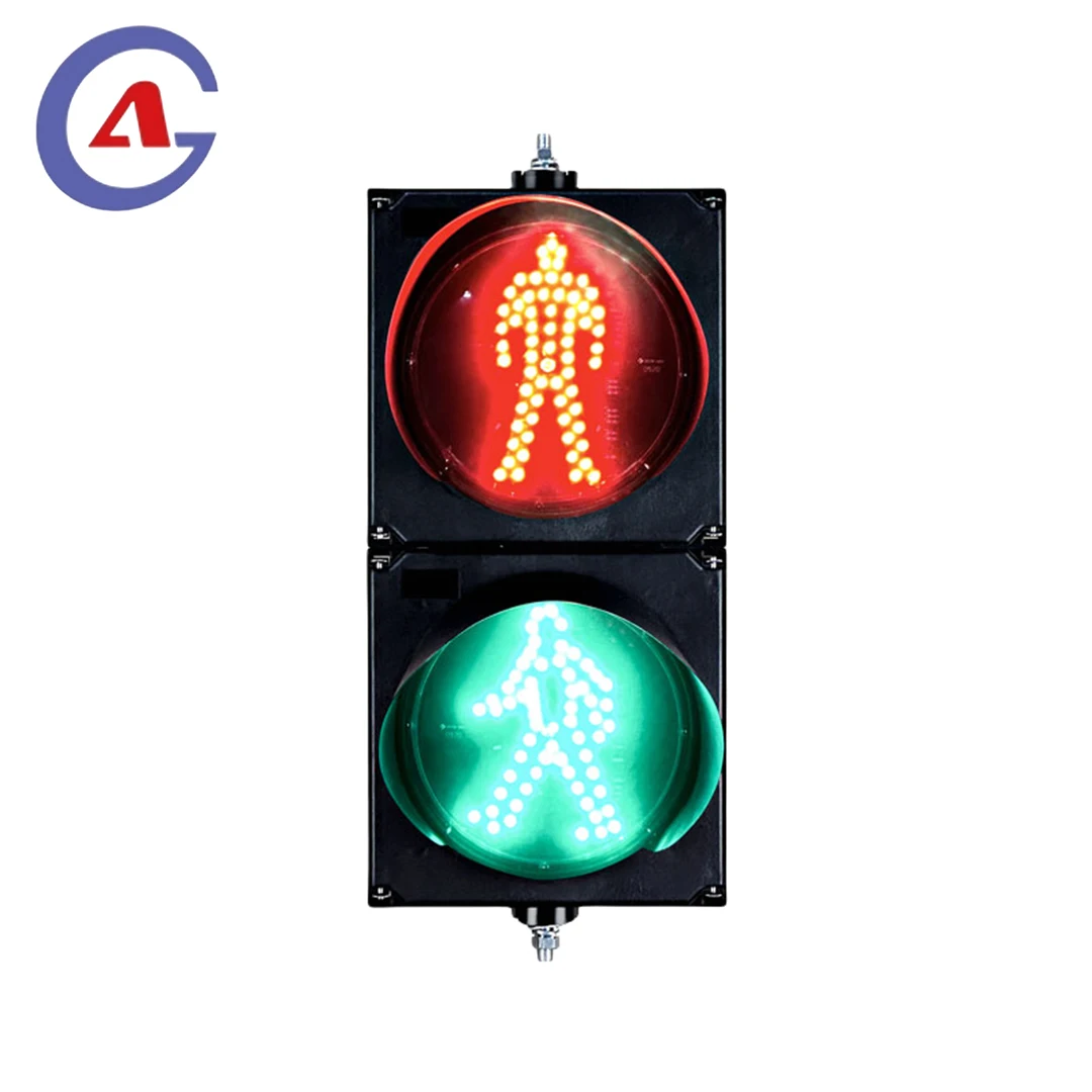 

8 - Inch (200mm) Pedestrian Traffic Light, AC85 - 265V, PC Housing IP58 Waterproof, Outdoor - Use Supported, for Road & Teaching
