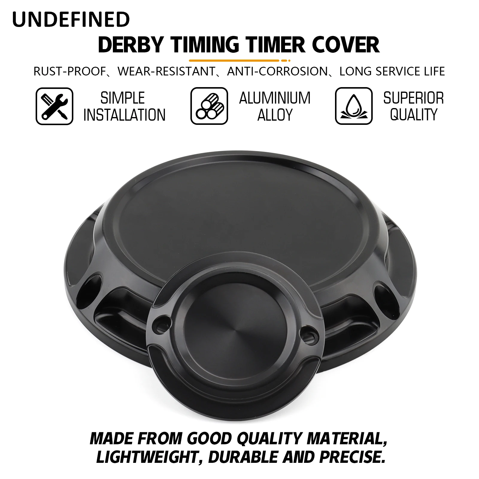 Motorcycle Aluminum Derby Cover Timing Timer Cover For Harley Sportster 883 1200 XL XR Iron 883 48 72 Custom Nightster 2004-2022