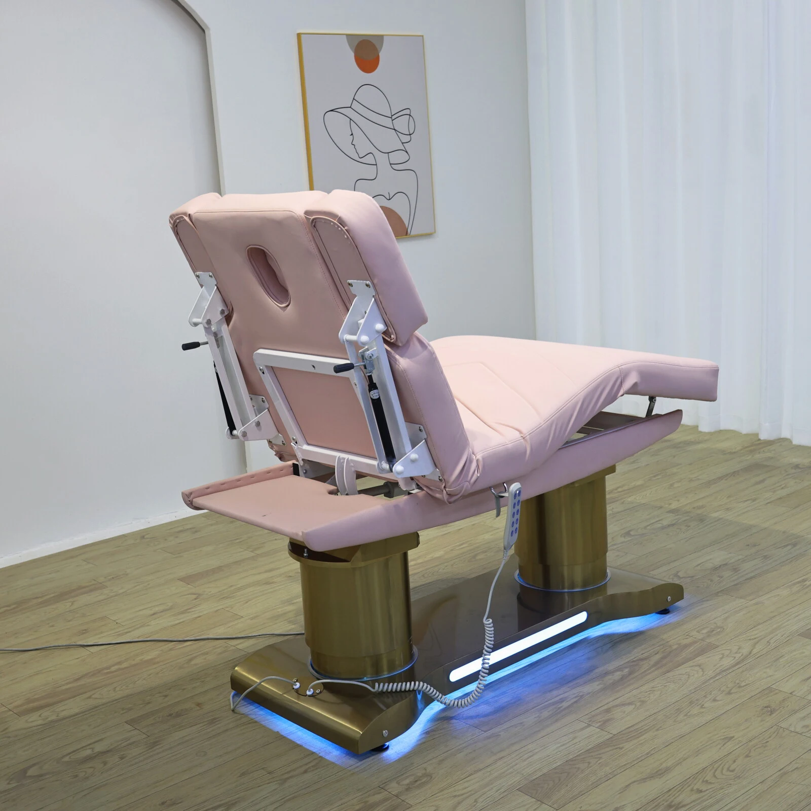 美容ベッド、フェイシャルケアベッド、マッサージ台、脚の昇降可 - Massage Table Accessories Uk のレビューと価格