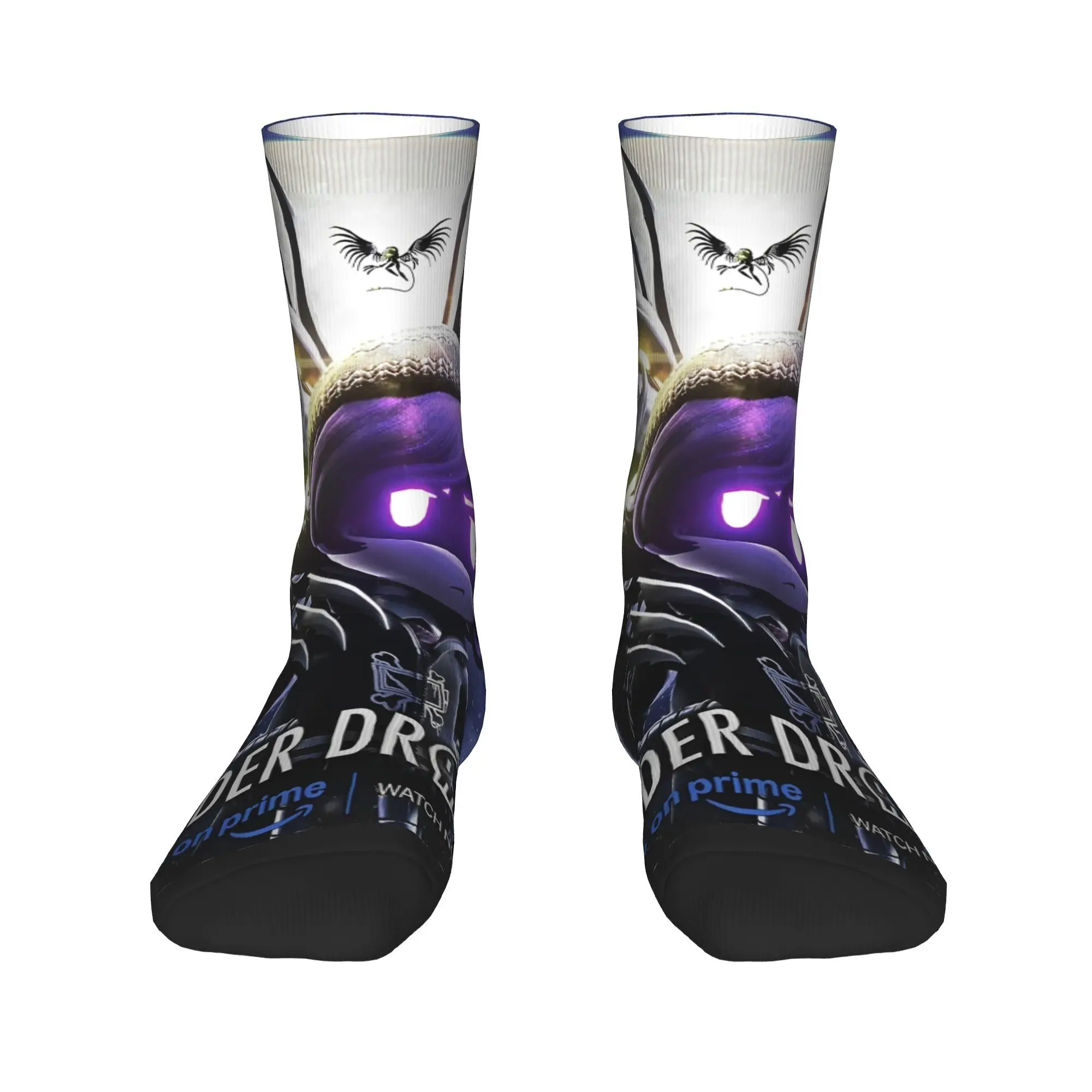 Adults Men Socks Murder Drones  Stockings Autumn Trendy Soft Breathable Socks Pattern Outdoor Anti Skid Socks