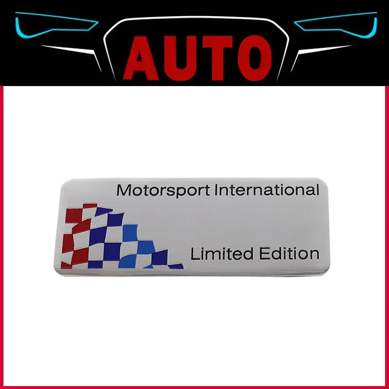 

Badge Stickers Motorsport International Limited Edition for X1 X3 X4 X5 X6 car Fender trunk Rear Bonnet Emblem