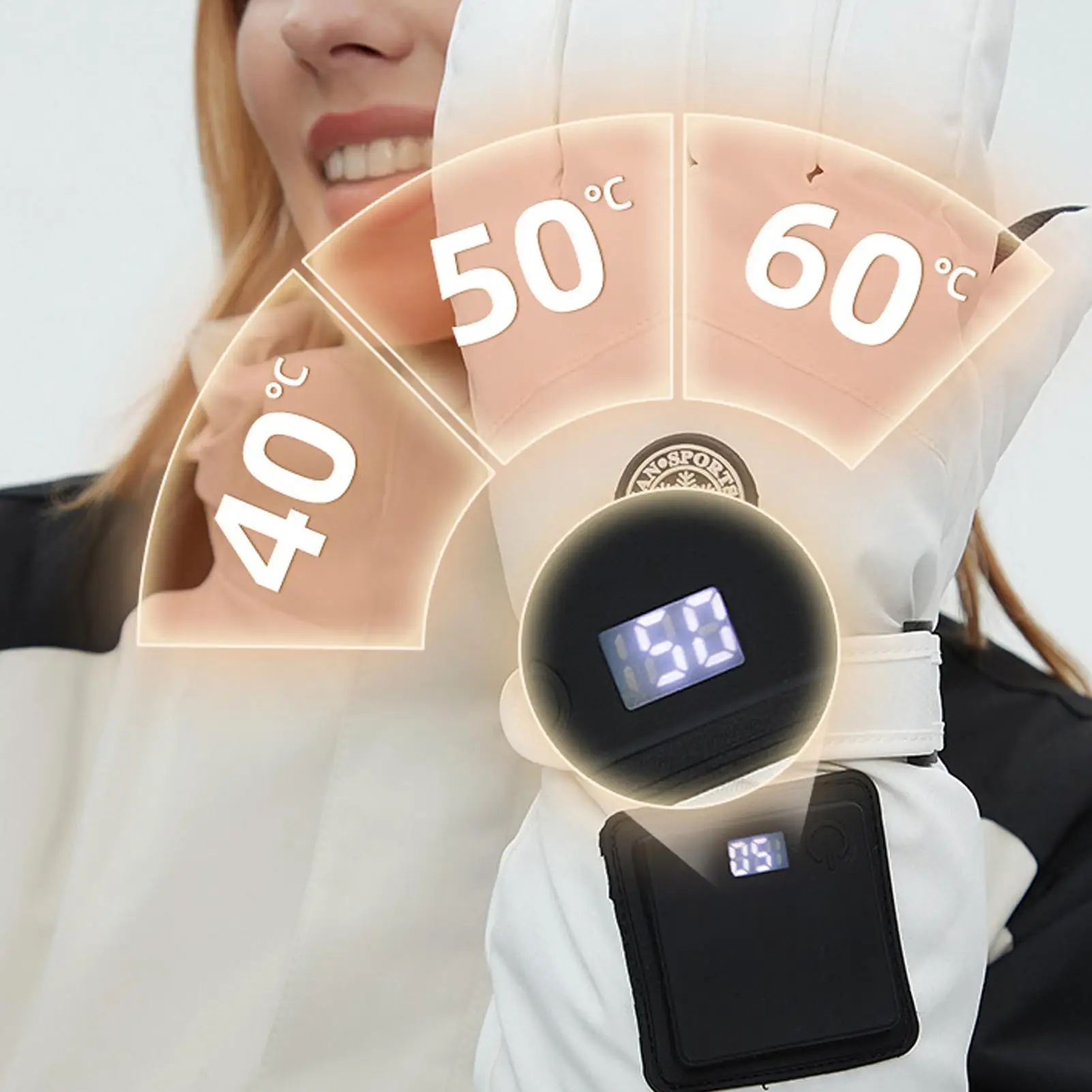 

Electric Heating Gloves Battery Powered Keep Warm Touch Screen Gloves Winter Outdoor Keep Warm Skiing Motorcycle Equipment