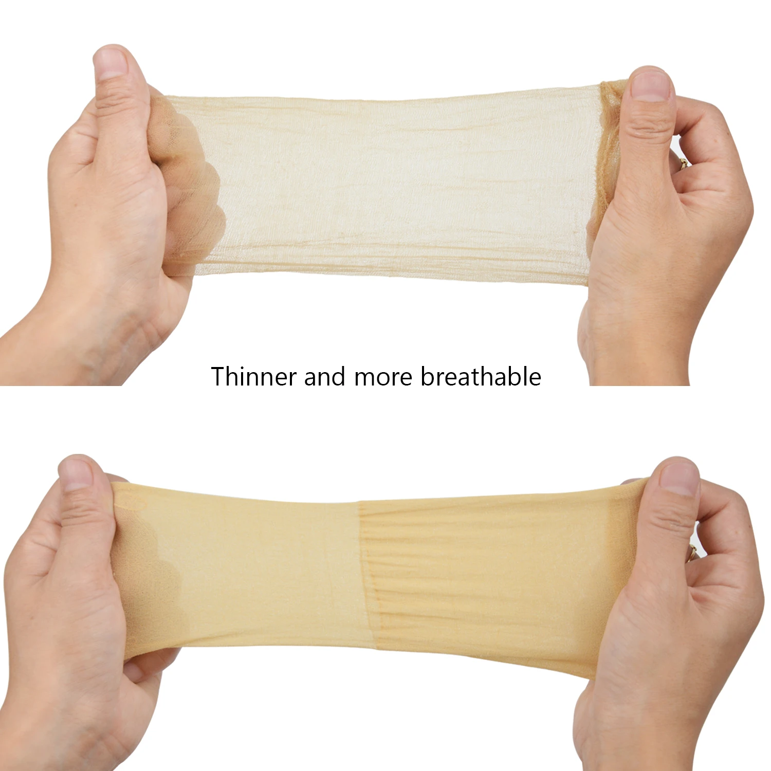 4 قطعة HD تخزين قبعات شعر مستعار مرونة Hairnet تنفس شبكة النايلون شعر مستعار صافي ل الدانتيل شعر مستعار أمامي رقيقة شبكات الشعر غير مرئية