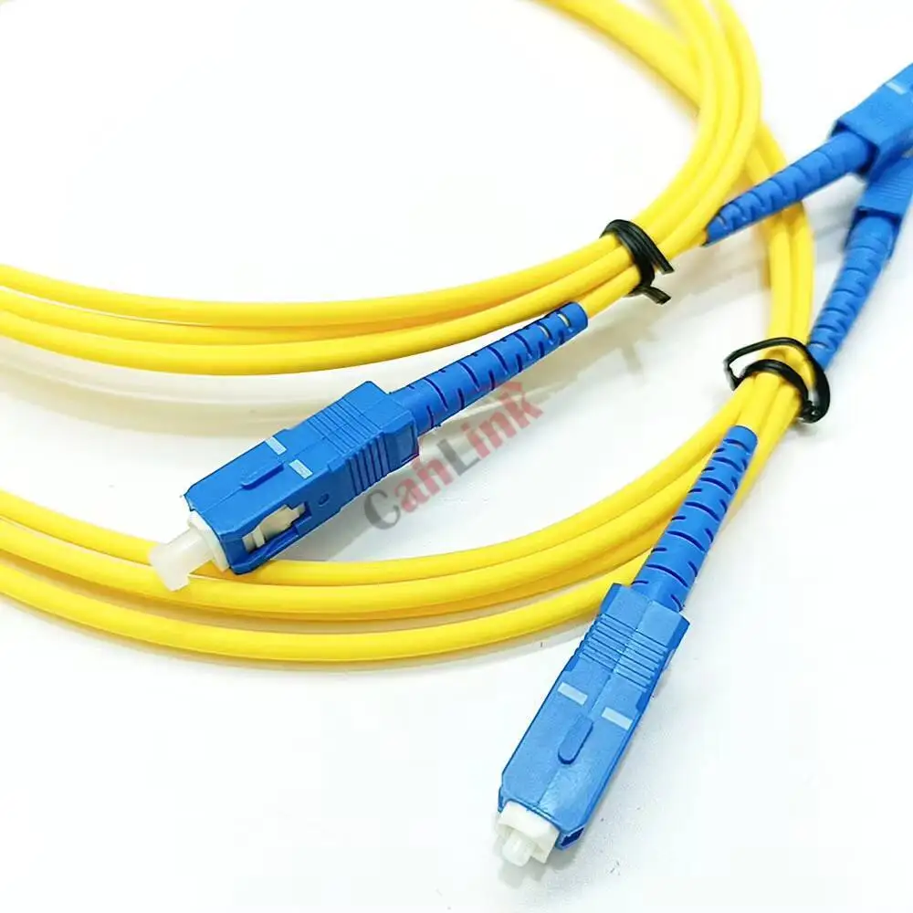 

10 шт SC UPC-SC UPC Simplex SM LSZH оптический патч-корд кабель 3,0 мм SC/UPC-SC/UPC FTTH волоконно-оптический Джампер 3,0 мм