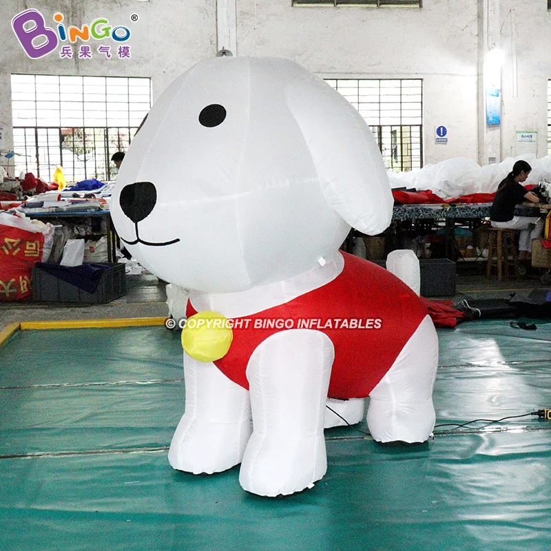 

Exquisite Lovely Inflatable 1.9x1.26x1.8 Meters Dog Model For Party For Decoration