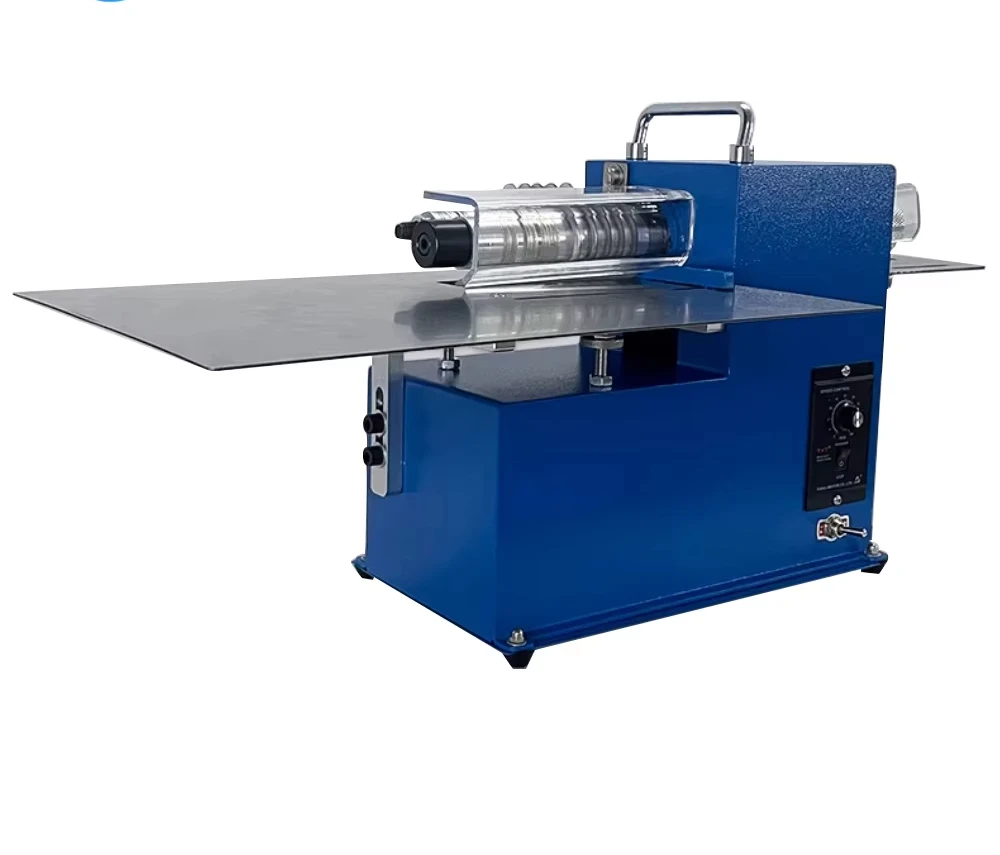 Leather Strip Belt Strap Cutting Machine with Edge Folding Leather Laminating Machine