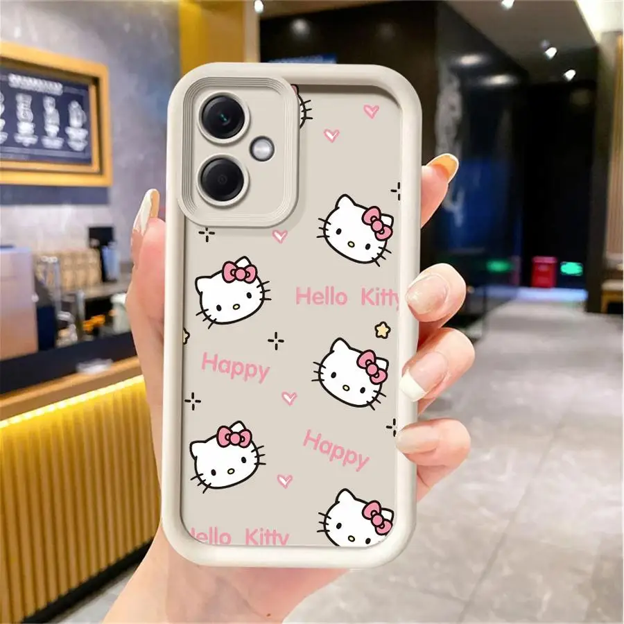 Sanrio Cute Melody Kuromi Phone Case for Redmi 12 4G 12C 13C 4G 5G Poco X3 NFC X3 Pro C50 C51 C61 A1 A2  Plus A3 A3x