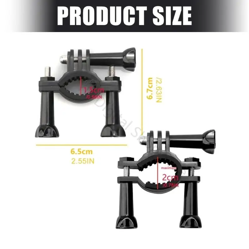 96BA Bike Rig Roll Bar Halterung Action Kamera Lenker Klemme Halterung Für Sichere Installation – Detail 6