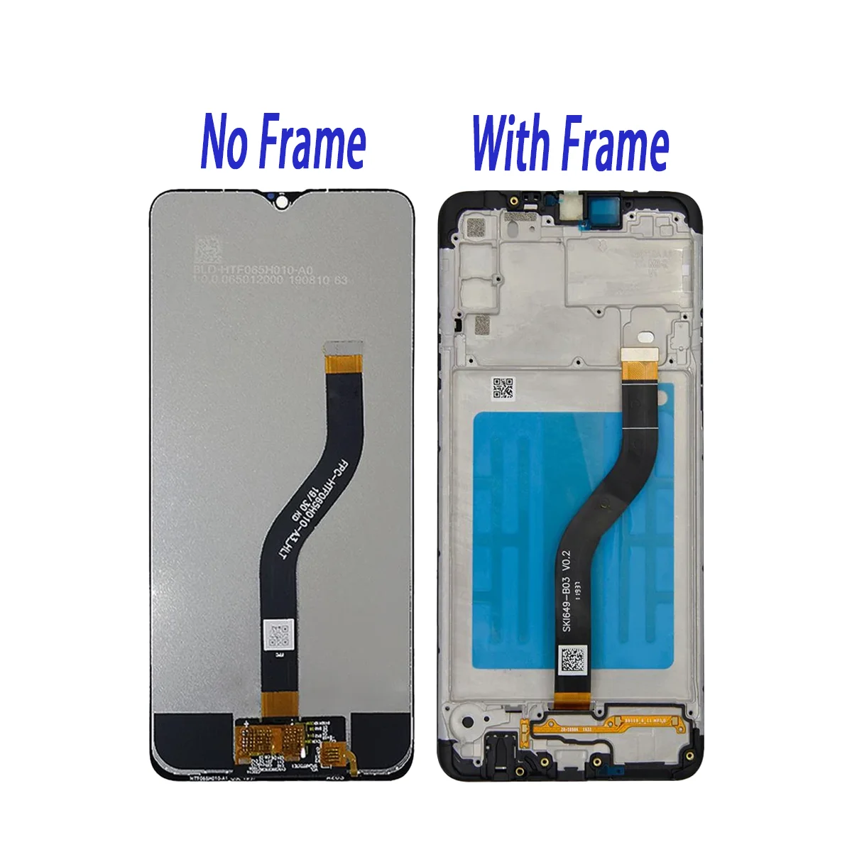 جديد IPS LCD لسامسونج غالاكسي A20s LCD تعمل باللمس 6.5 "عرض محول الأرقام الجمعية مع شاشة عرض الإطار أجزاء الجمعية LCD
