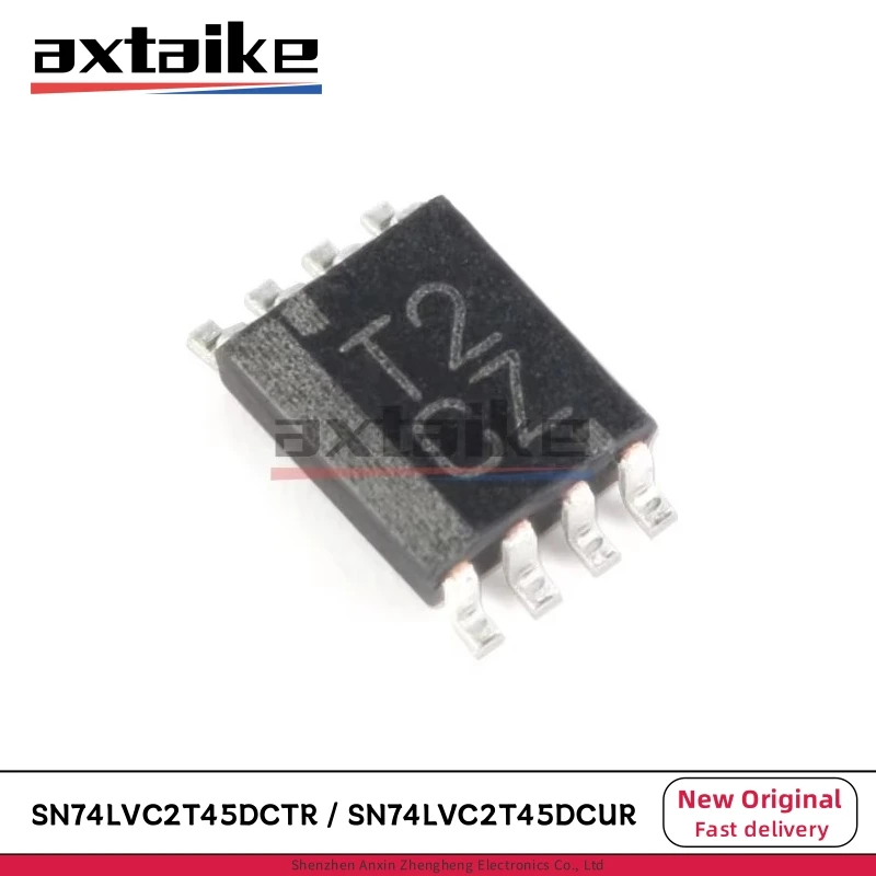 10PCS SN74LVC2T45 VSSOP-8 SN74LVC2T45DCTR CT2 SM8 SN74LVC2T45DCUR CT2J CT2Q CT2R T2 SMD Voltage Translation Bus Transceiver IC