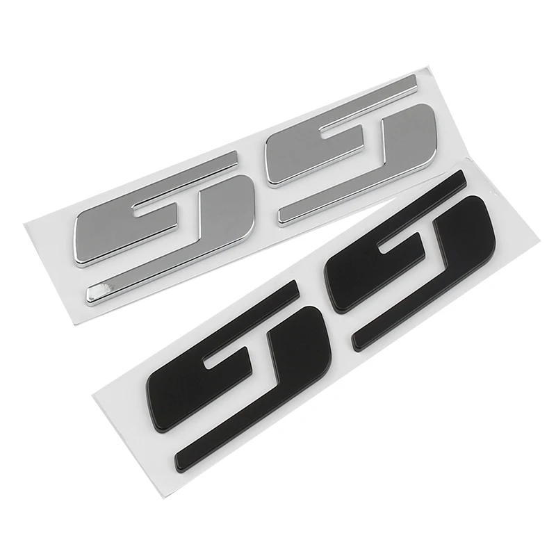 

Car ABS SS Styling Logo Badge Emblem Decals Sticker For Chevrolet Camaro SILVERADO TAHOE Bumblebee SS Accessories