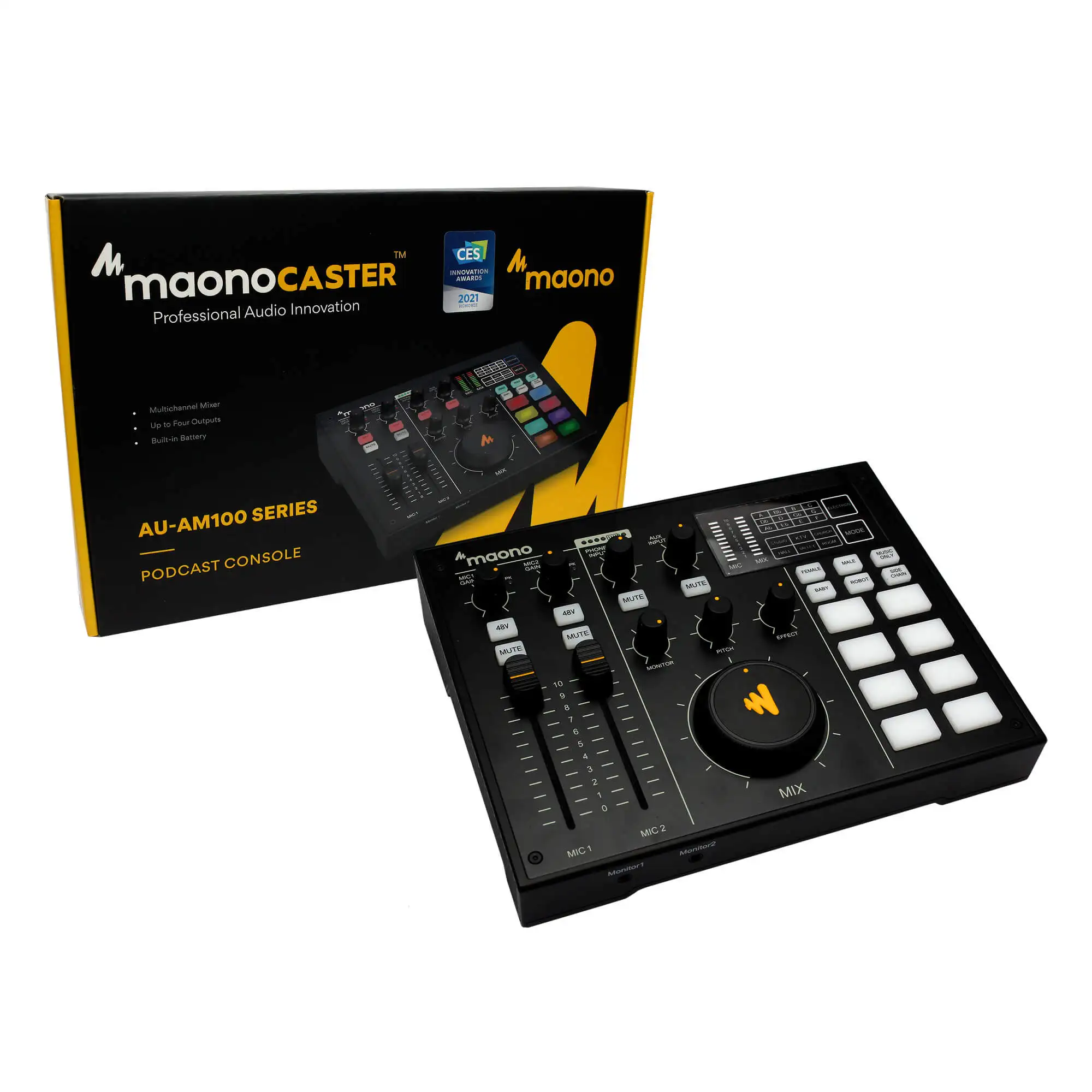 Digital Sound Table Studio P/ Podcast Maonocaster Au-am100