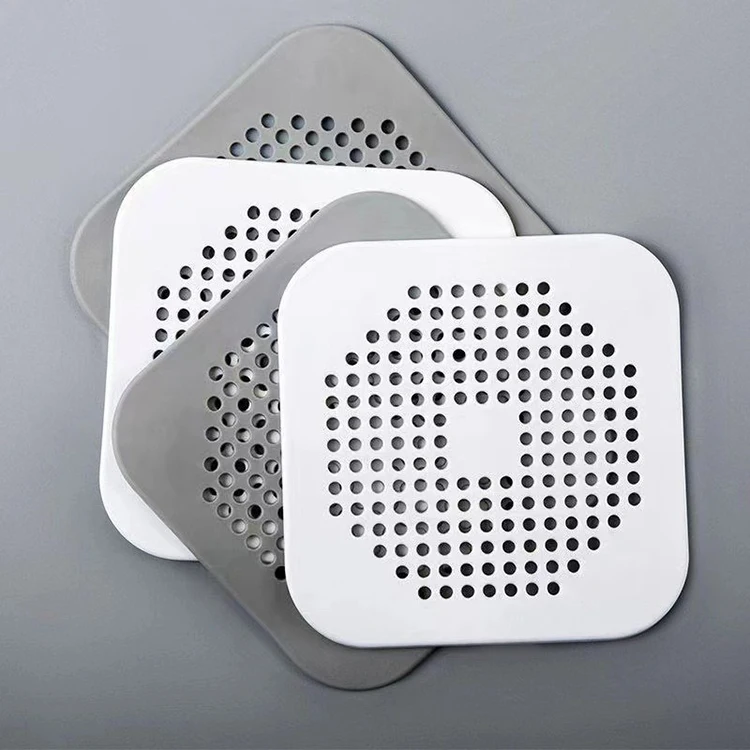 Sieb für Duschablauf, Haarfilter, Waschbeckenblocker, Badestopper, Badezimmernetz für Haarabflusssieb, Küchenspülefilter GLQ01 – Detail 1