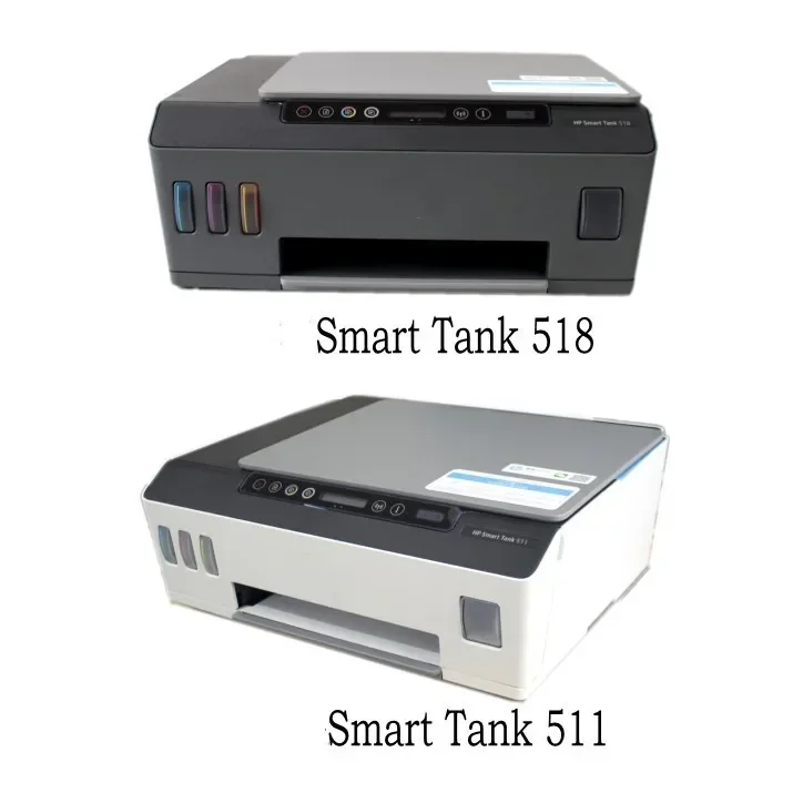 Hot sell Wifi 519  518  516 511 A4 desktop color multifunction Integrated inkjet printer for HP machine