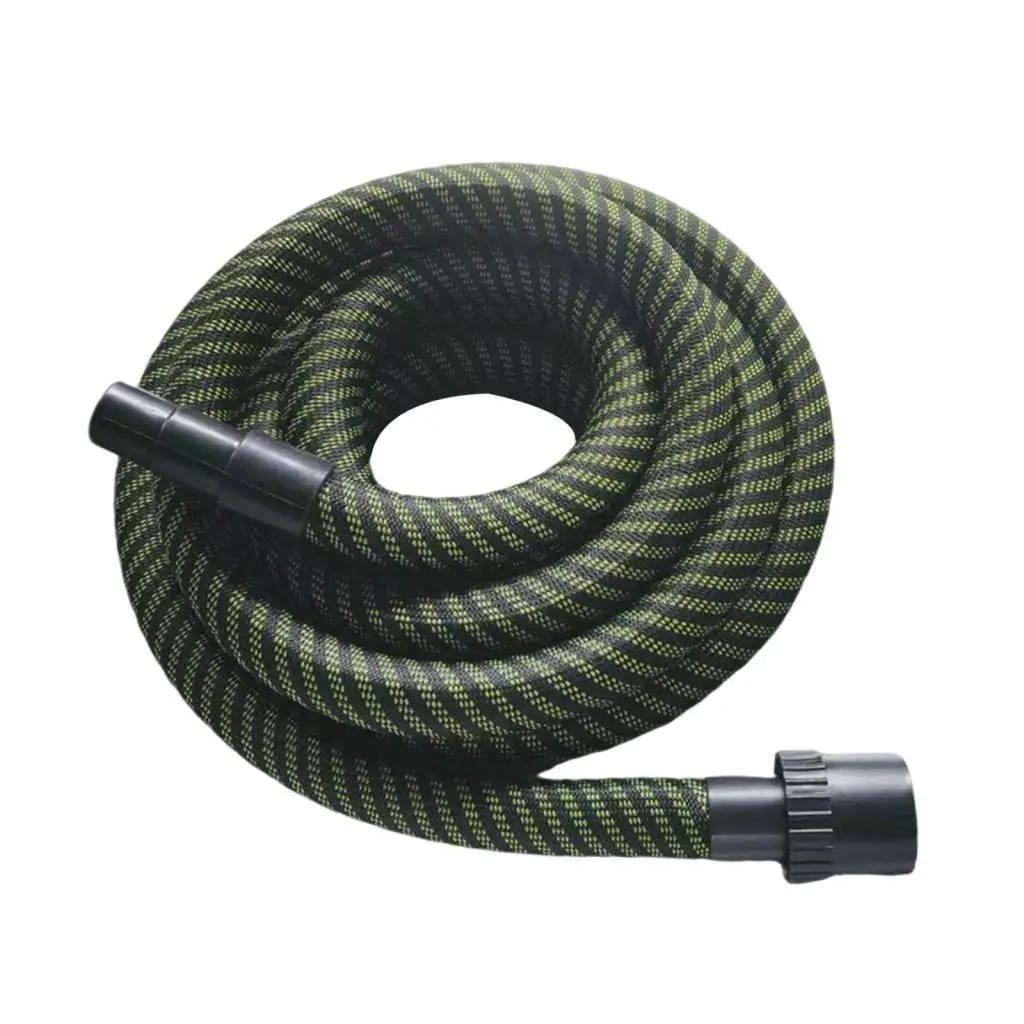 Universal Flexible Vacuum Hose Dust Collector Attachment Antistatic 3.5m EVA PE Replacement for CT