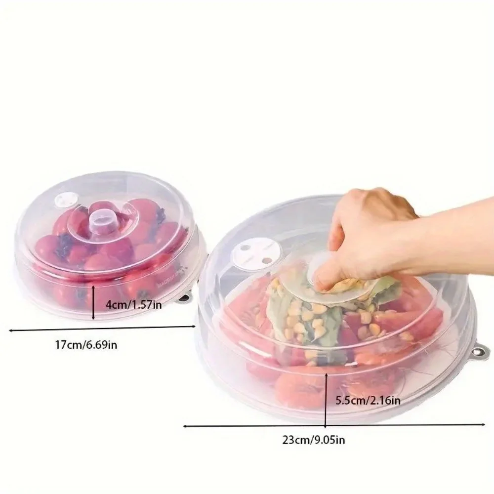 Kitchen Accessories Fresh-keeping Cover, Anti-splatter Sealing Lid for Microwave Heating & Fridge Storage