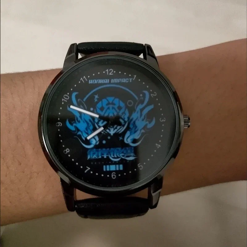 Hot Honkai Impact 3 Fu Hua Raiden Mei Bronya Kiana Totem Mannen Mechanisch Horloge Voor Mannen Vrouwen Zwarte Riem Sport Waterdichte Horloges