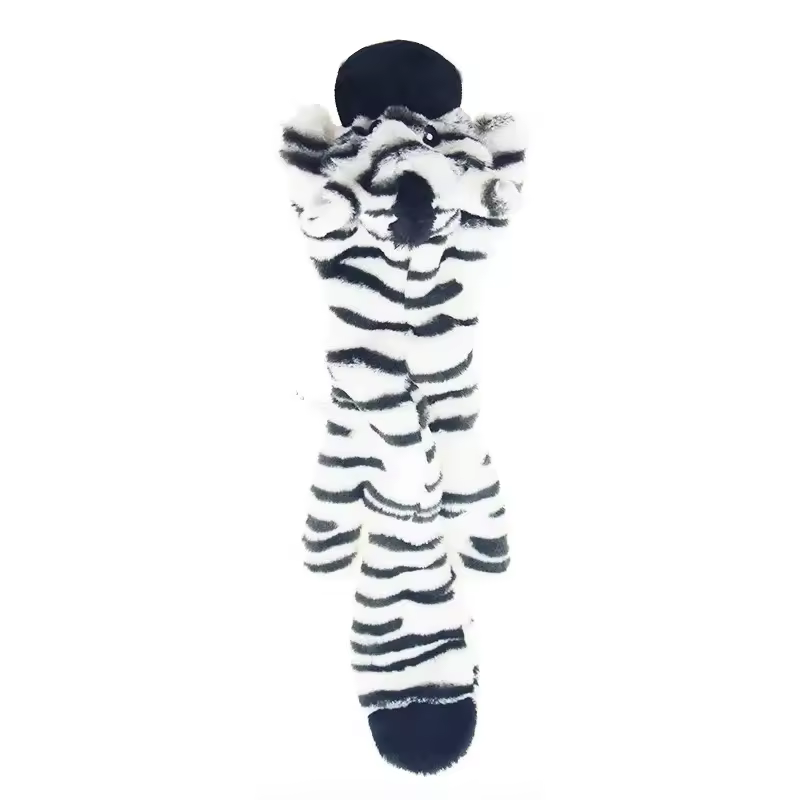 Funny Simulated Animal No Stuffing Dog Toy with Squeakers Durable Stuffingless Plush Squeaky Dog Chew Toy Crinkle Pet Squeak Toy - Image 13