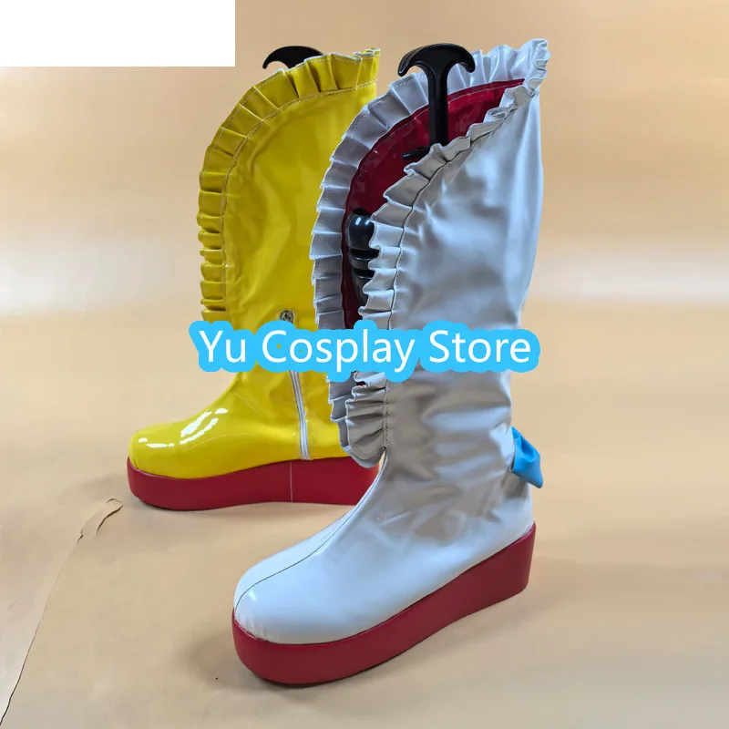 Yu CosplayUma Musume Kobayashi Teio Scarpe Cosplay - Stivali da performance di convenzione animeGioco Anime Party Halloween Chritmas