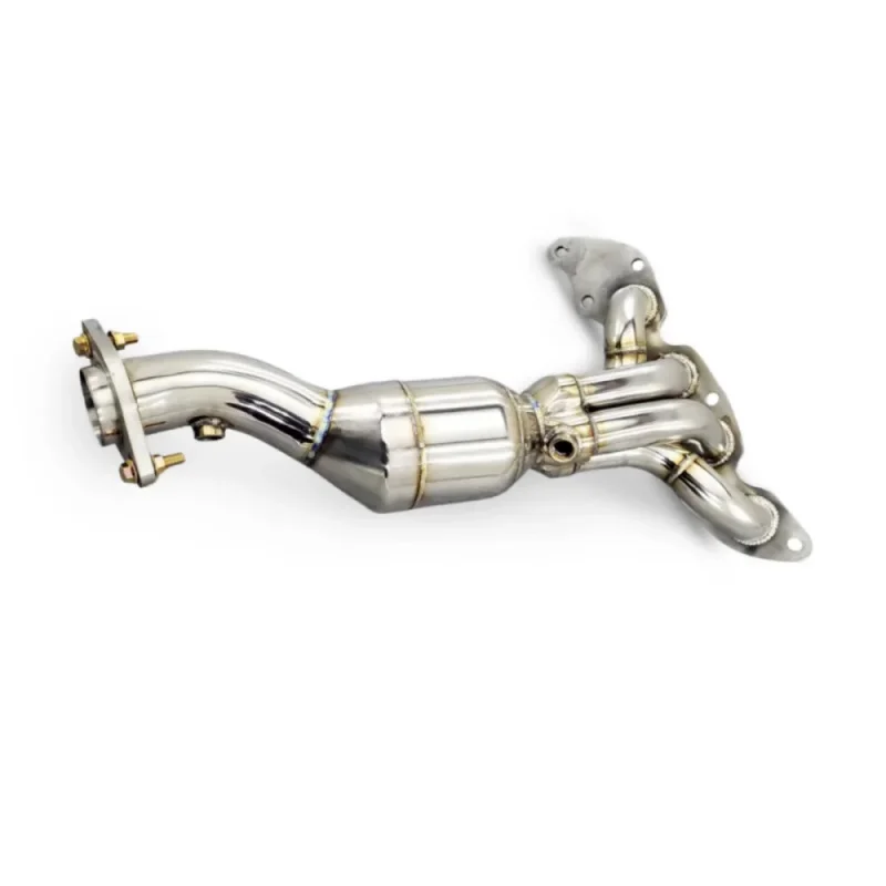 High- Racing Car Performance Elantra N 2.0T Stainless Sports Converter Exhaust Collector Downpipe